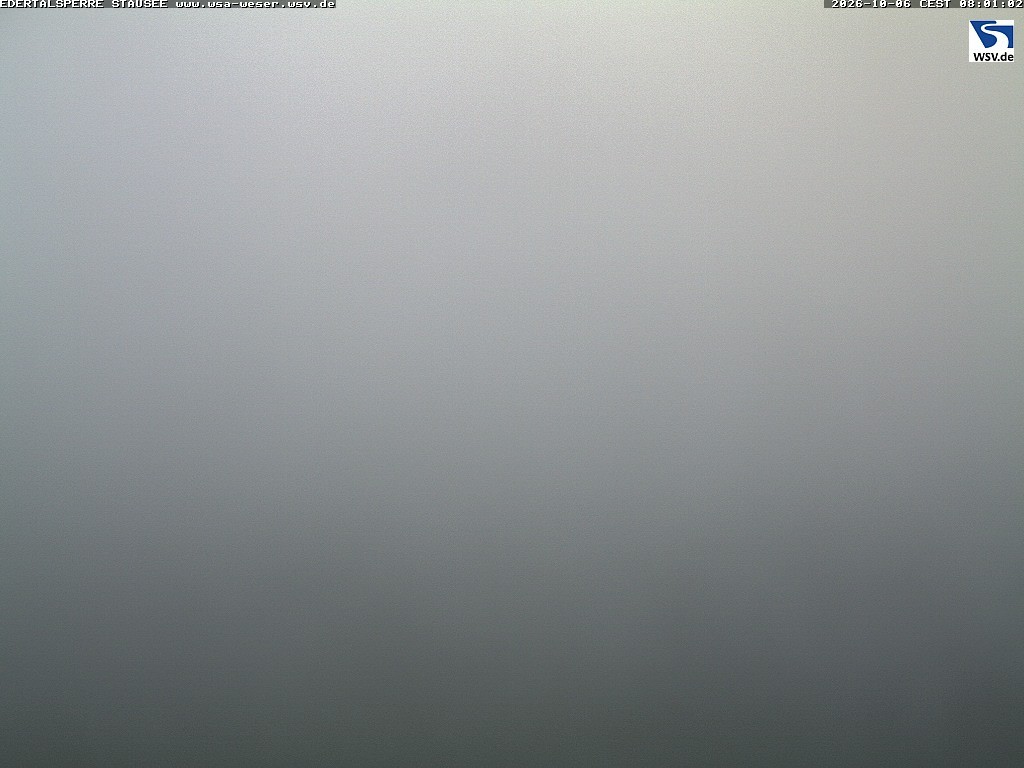 Archiv Foto Webcam Edertalsperre: Blick auf den Edersee