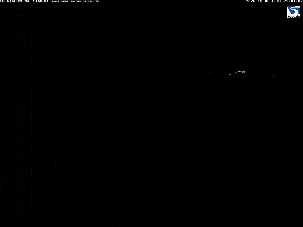 Archiv Foto Webcam Edertalsperre: Blick auf den Edersee