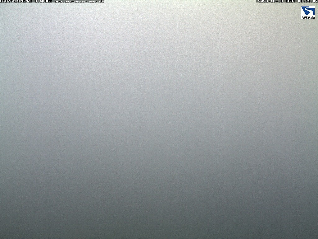 Archiv Foto Webcam Edertalsperre: Blick auf den Edersee