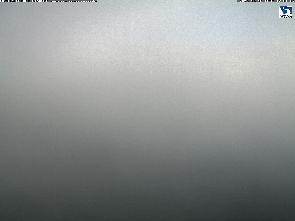 Archiv Foto Webcam Edertalsperre: Blick auf den Edersee