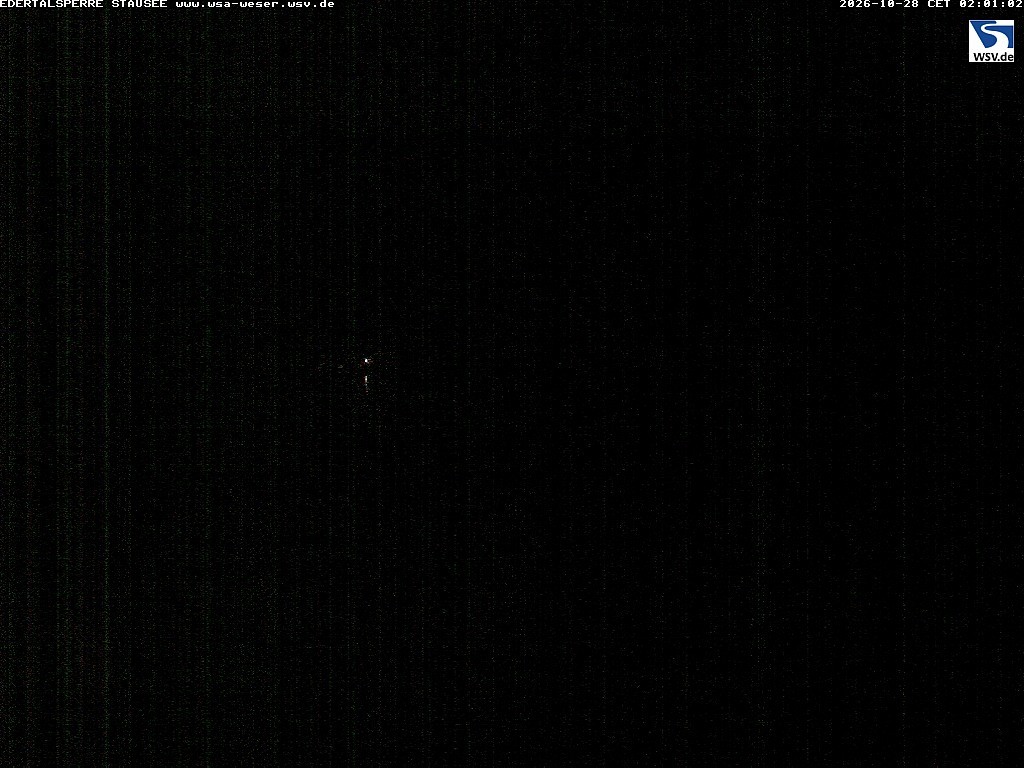 Archiv Foto Webcam Edertalsperre: Blick auf den Edersee