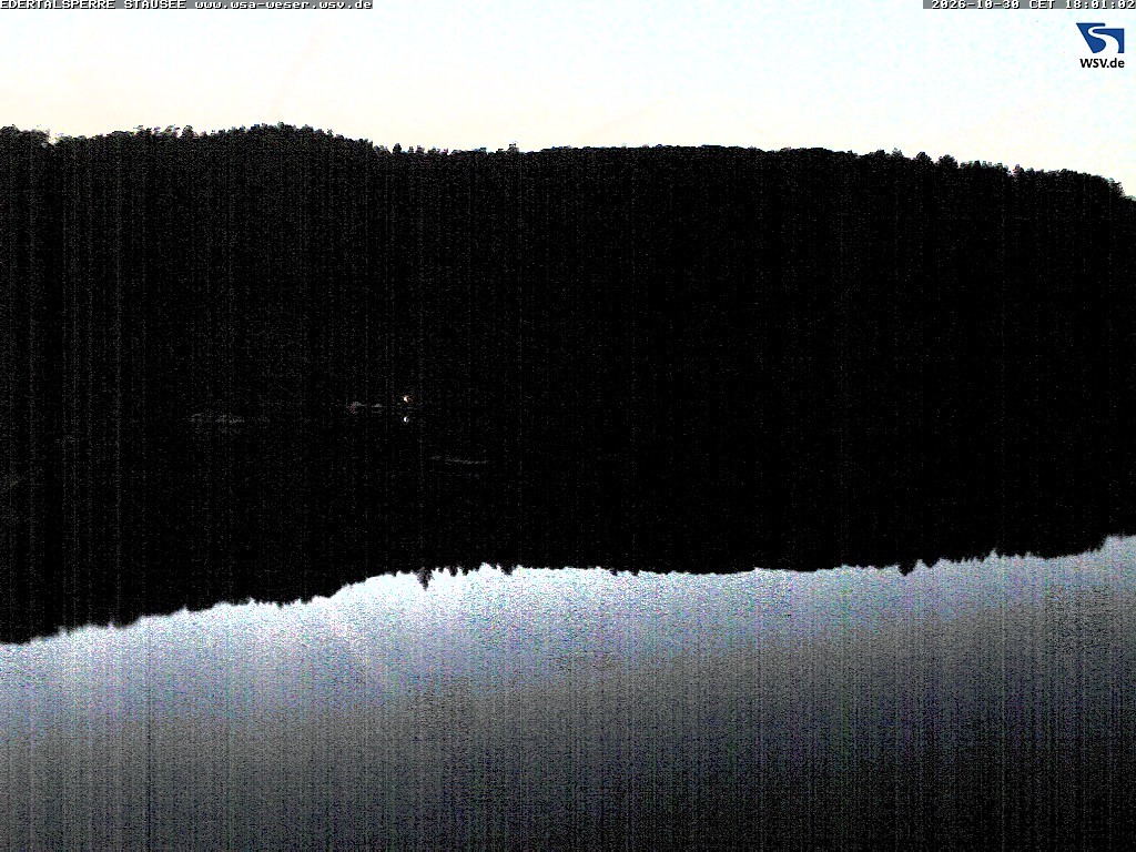 Archiv Foto Webcam Edertalsperre: Blick auf den Edersee