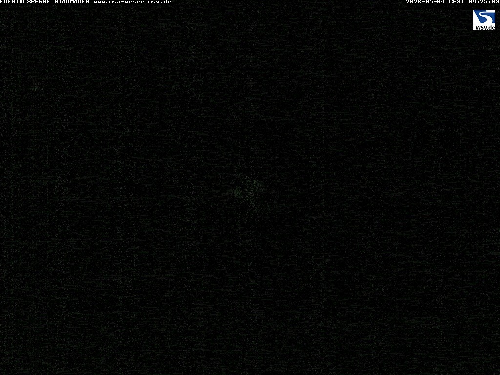 Archiv Foto Webcam Staumauer am Edersee