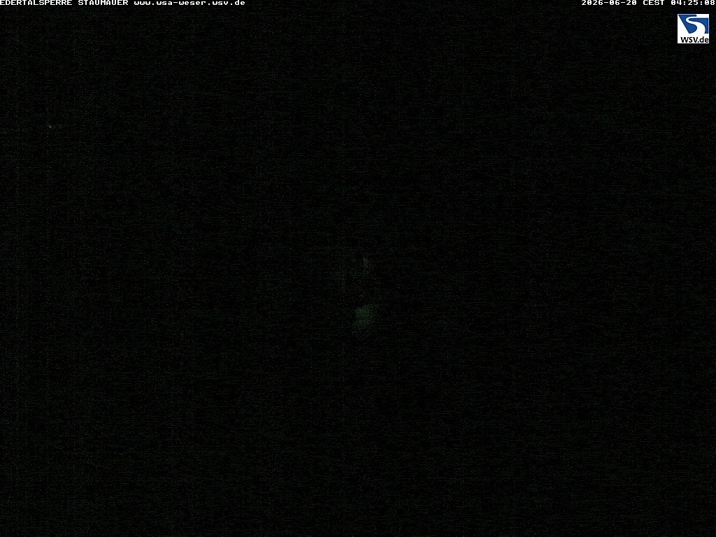 Archiv Foto Webcam Staumauer am Edersee