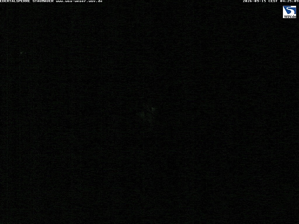 Archiv Foto Webcam Staumauer am Edersee