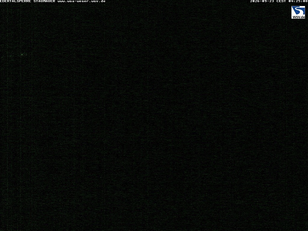 Archiv Foto Webcam Staumauer am Edersee