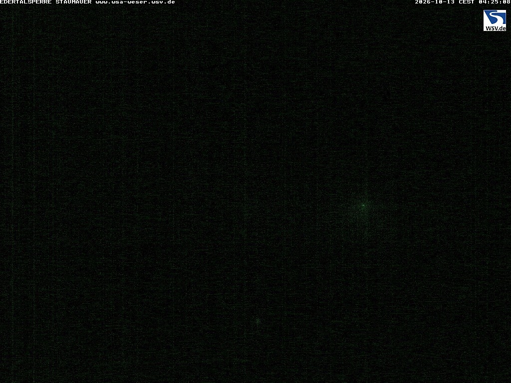 Archiv Foto Webcam Staumauer am Edersee