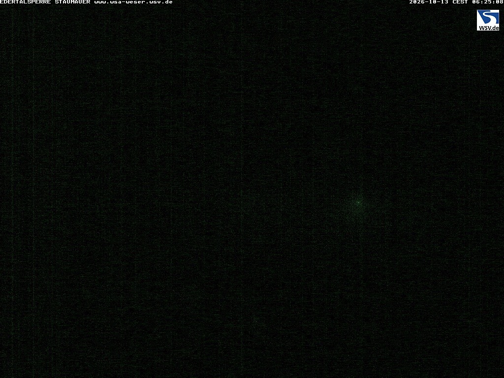 Archiv Foto Webcam Staumauer am Edersee