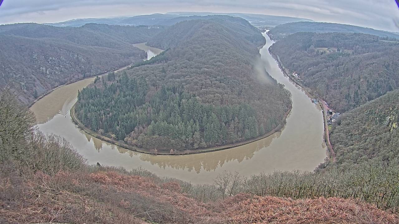 Archiv Foto Webcam Saarschleife