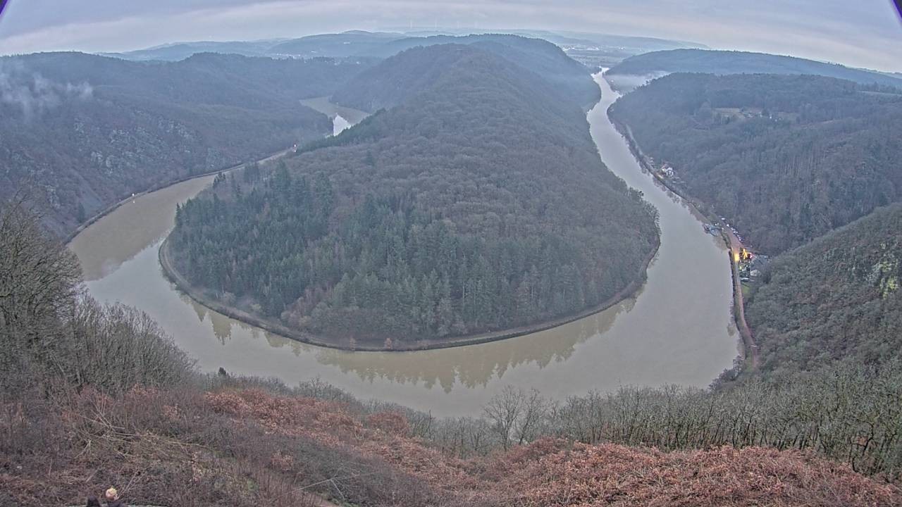 Archiv Foto Webcam Saarschleife