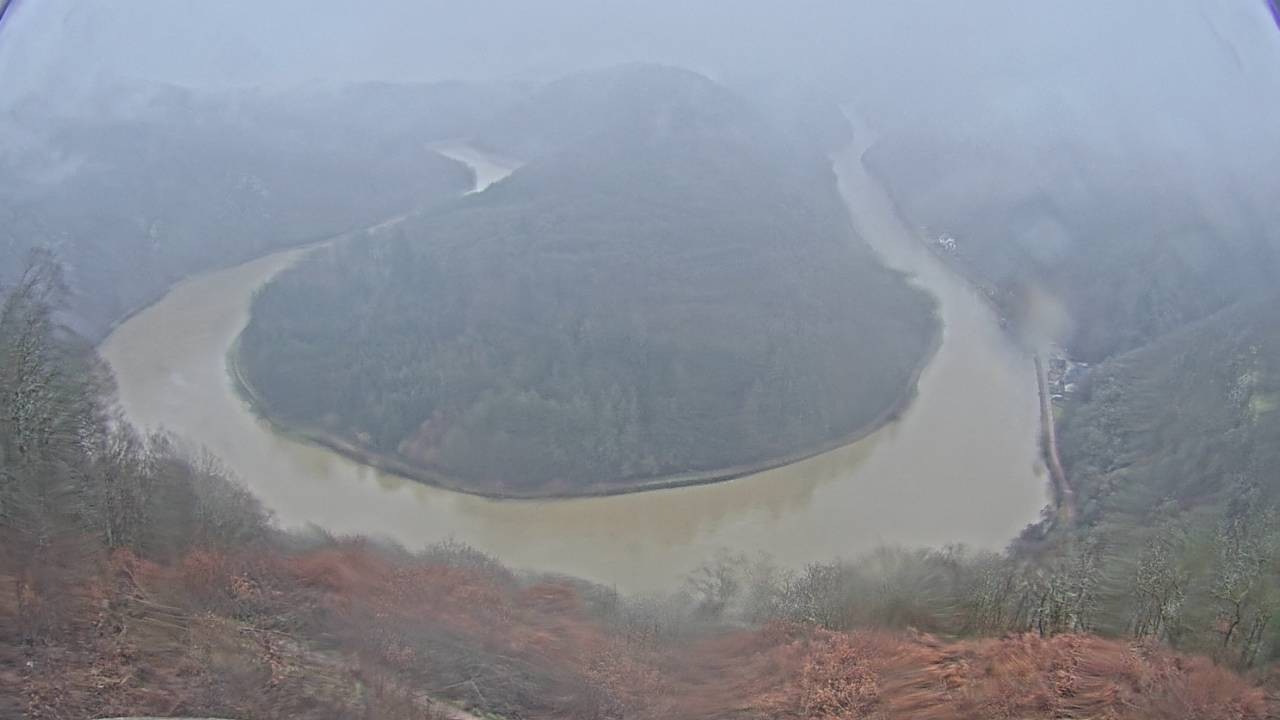 Archiv Foto Webcam Saarschleife