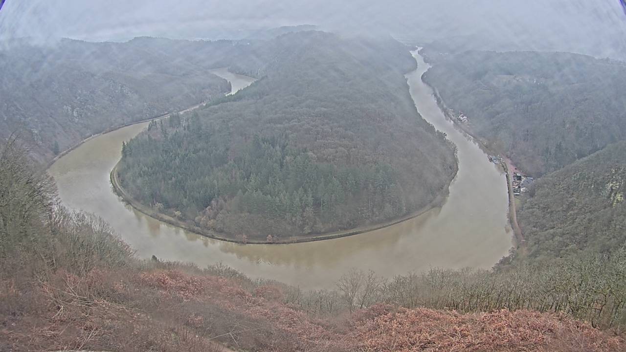 Archiv Foto Webcam Saarschleife