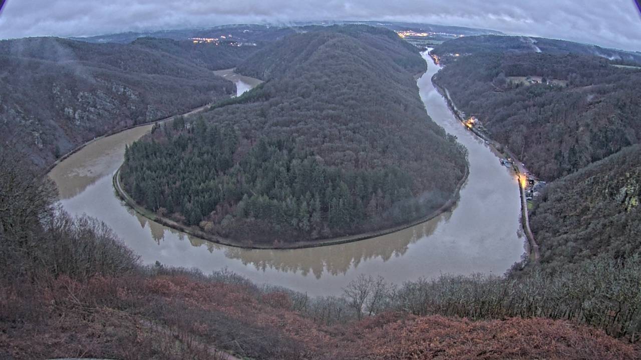 Archiv Foto Webcam Saarschleife