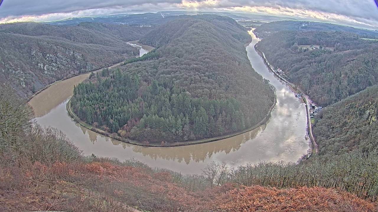 Archiv Foto Webcam Saarschleife