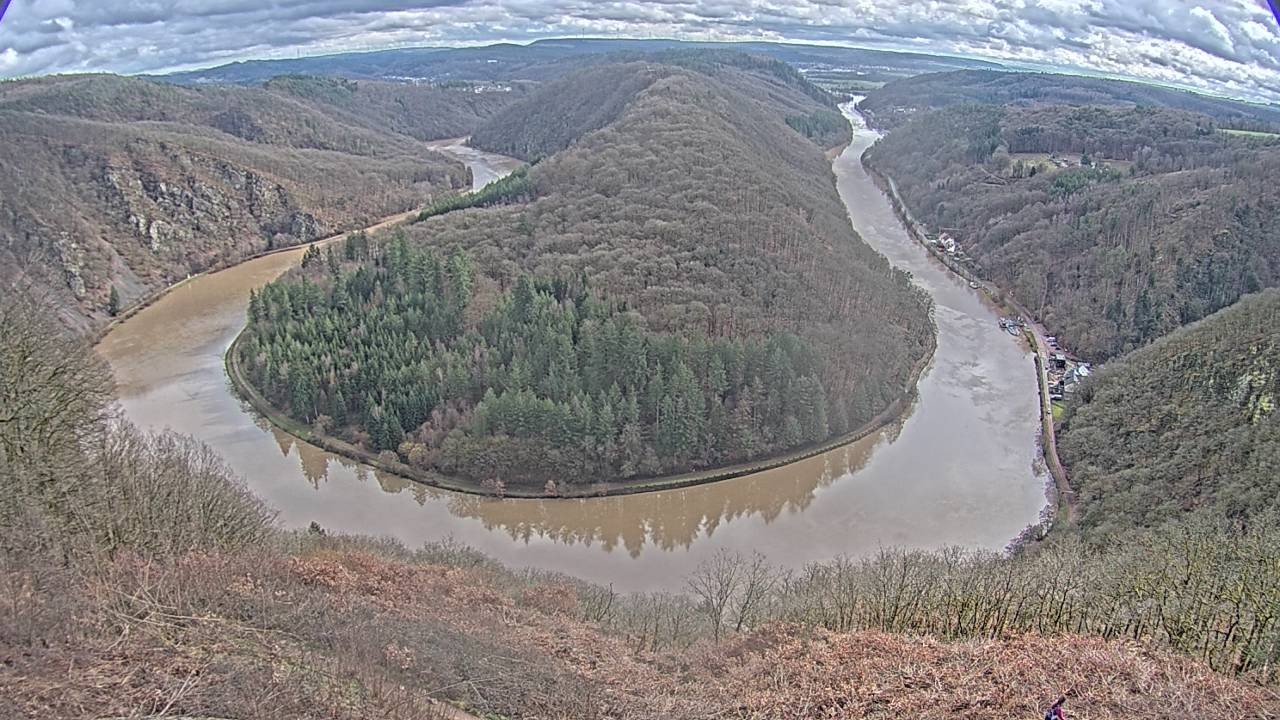 Archiv Foto Webcam Saarschleife