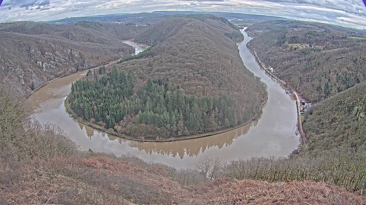 Archiv Foto Webcam Saarschleife