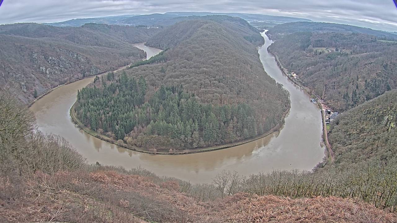 Archiv Foto Webcam Saarschleife