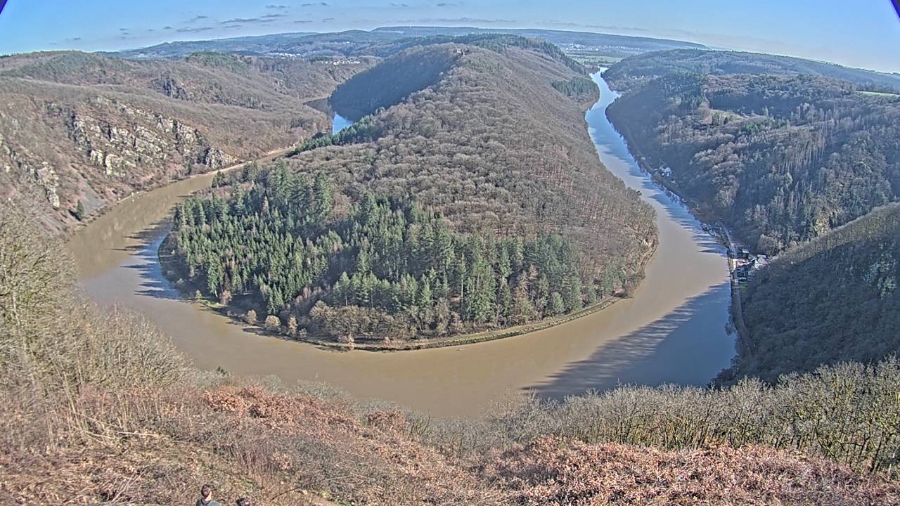 Archiv Foto Webcam Saarschleife