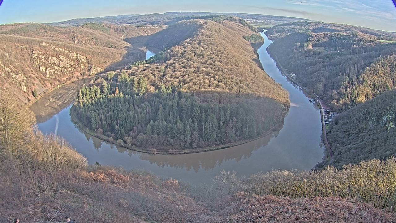 Archiv Foto Webcam Saarschleife