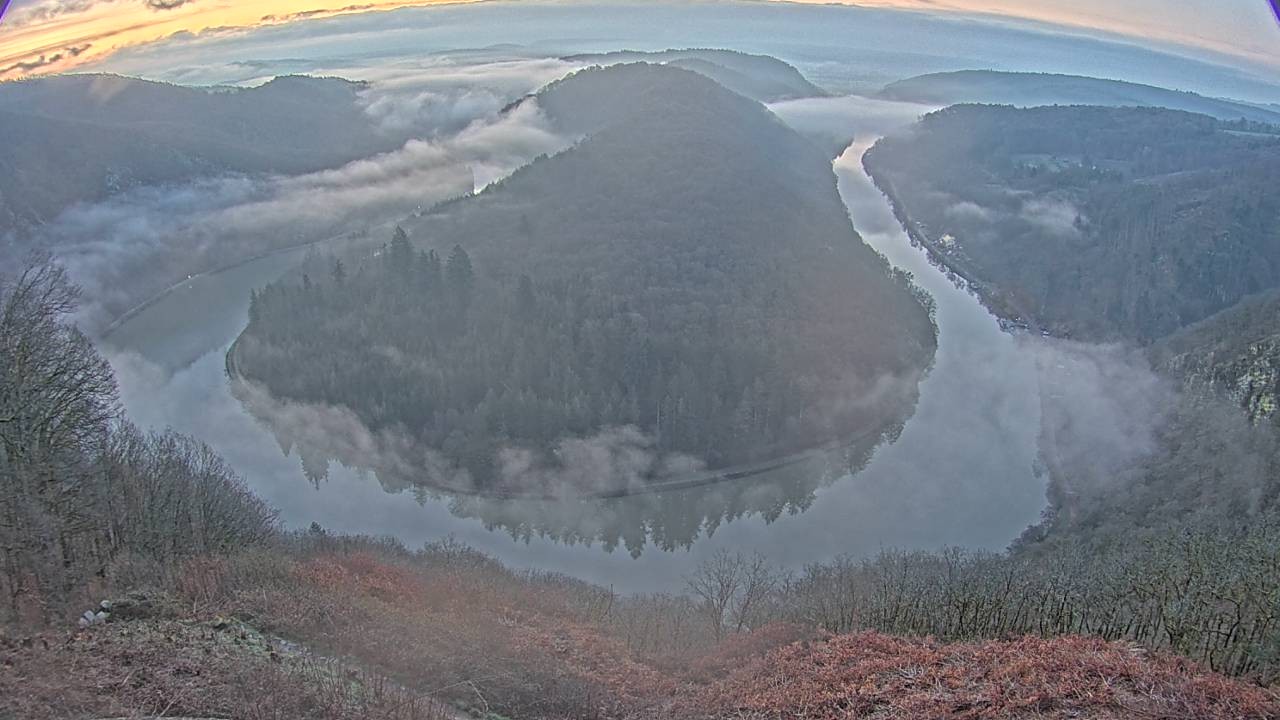 Archiv Foto Webcam Saarschleife