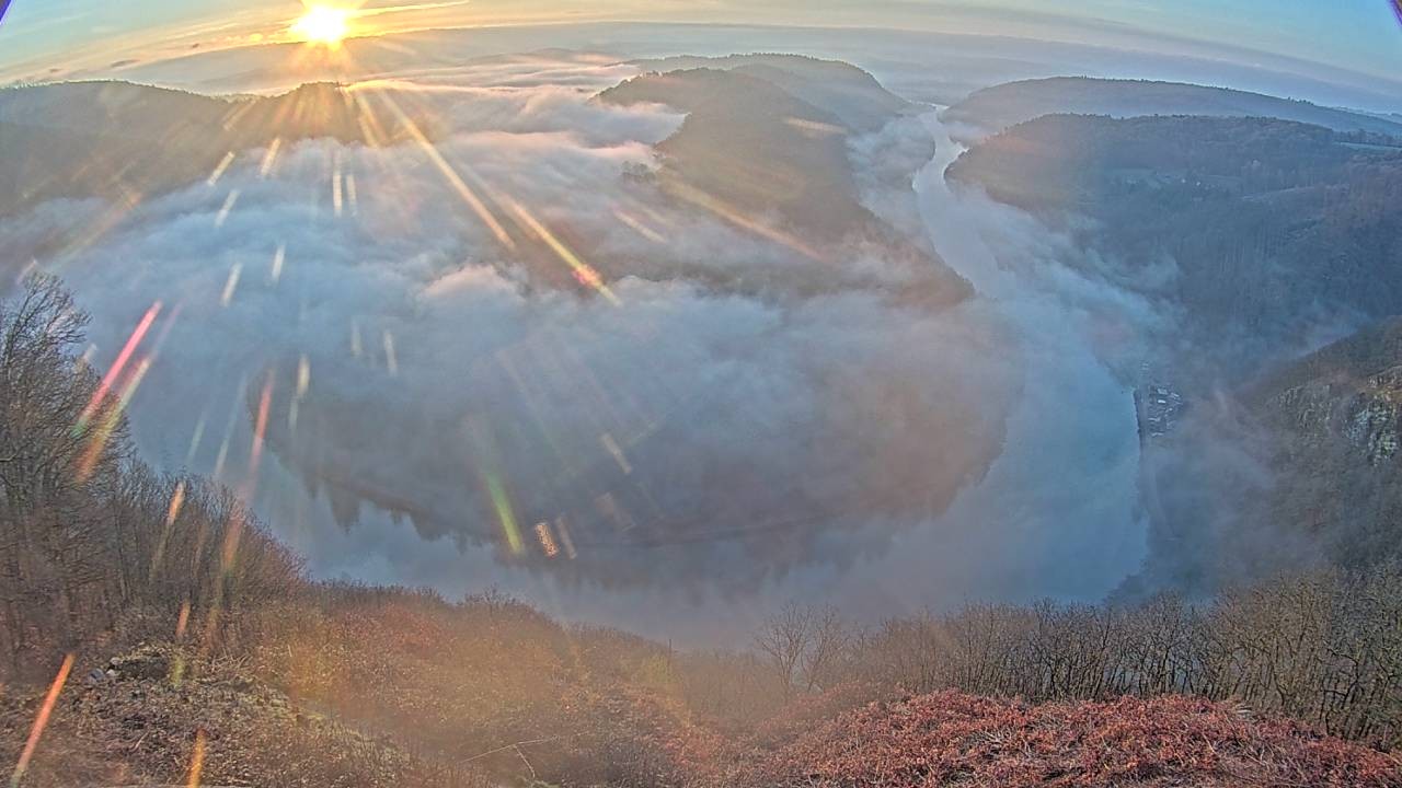 Archiv Foto Webcam Saarschleife