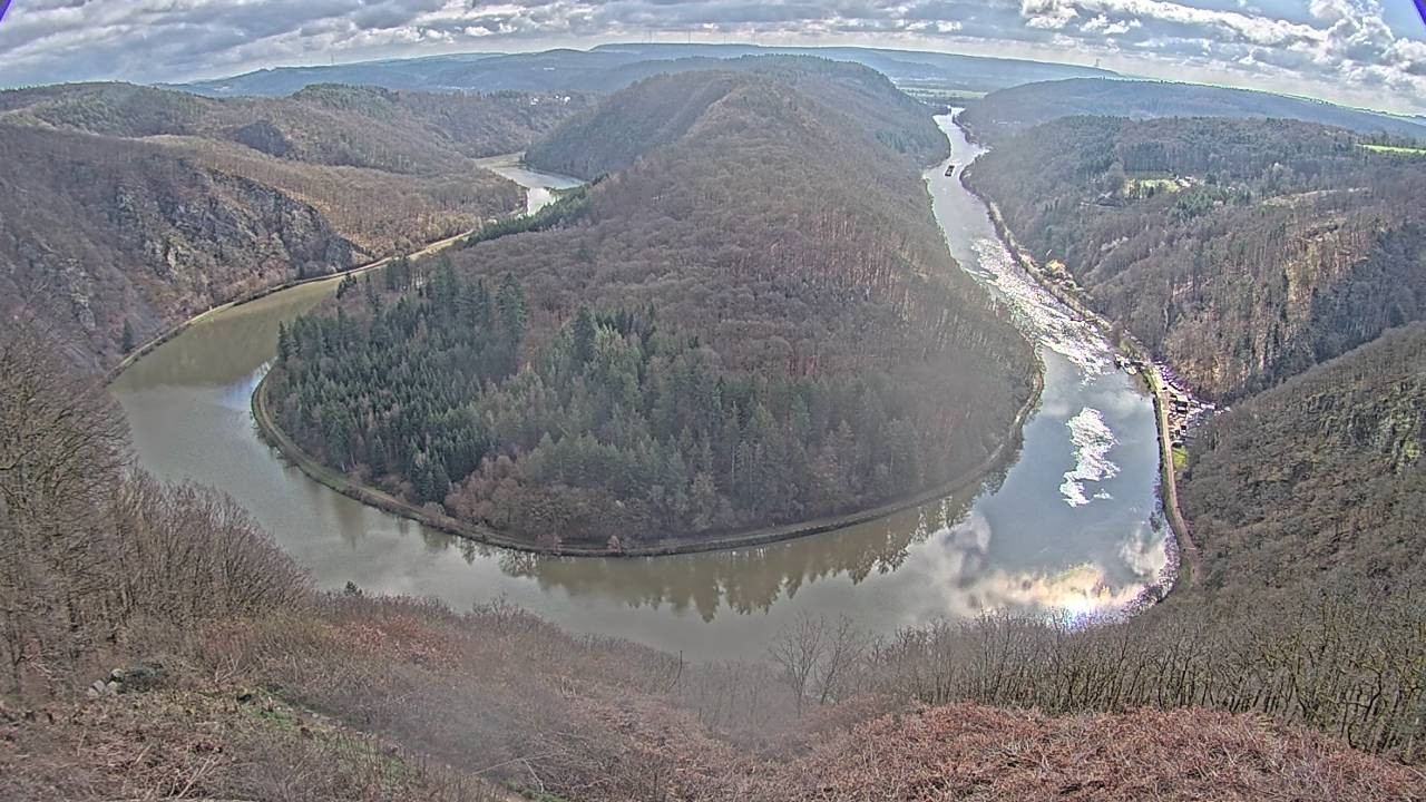 Archiv Foto Webcam Saarschleife