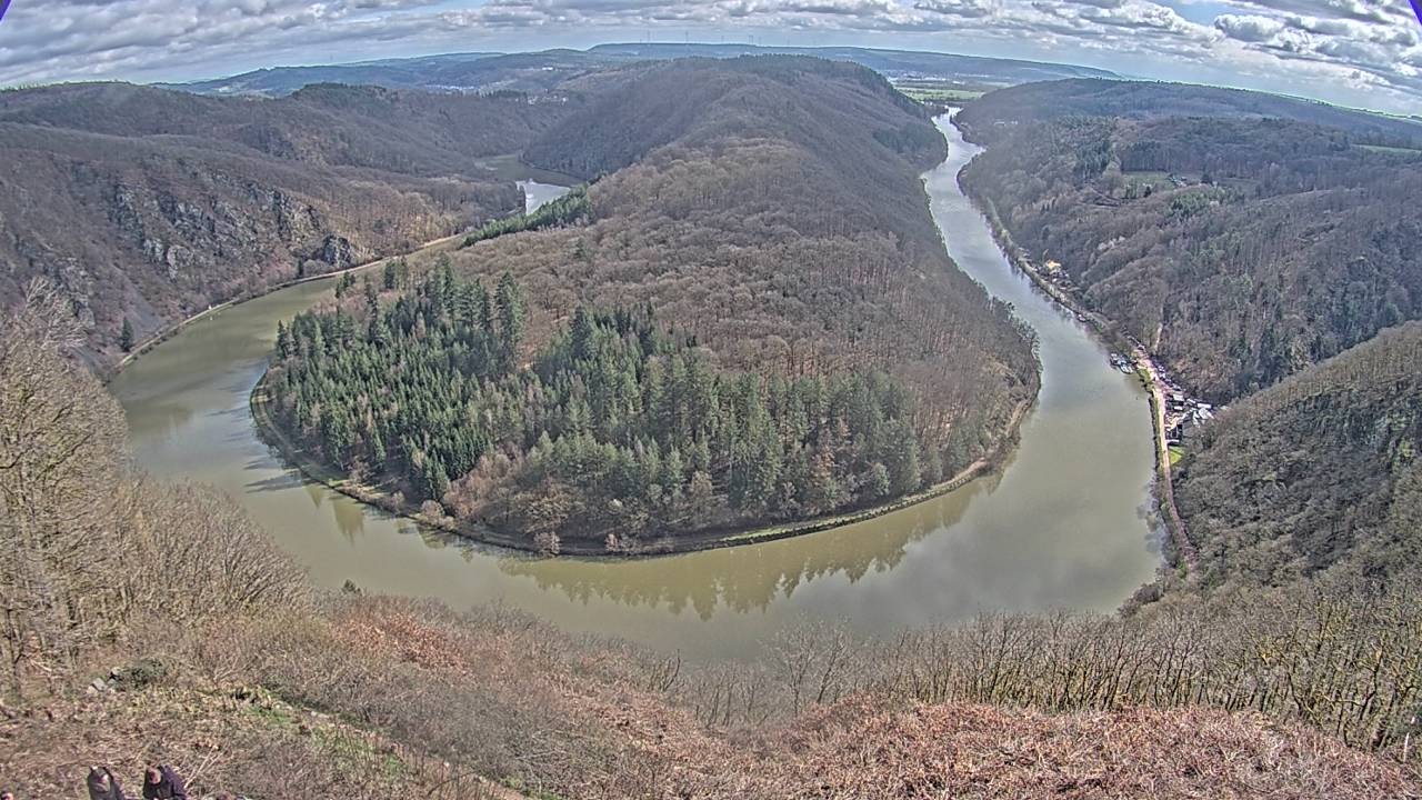 Archiv Foto Webcam Saarschleife