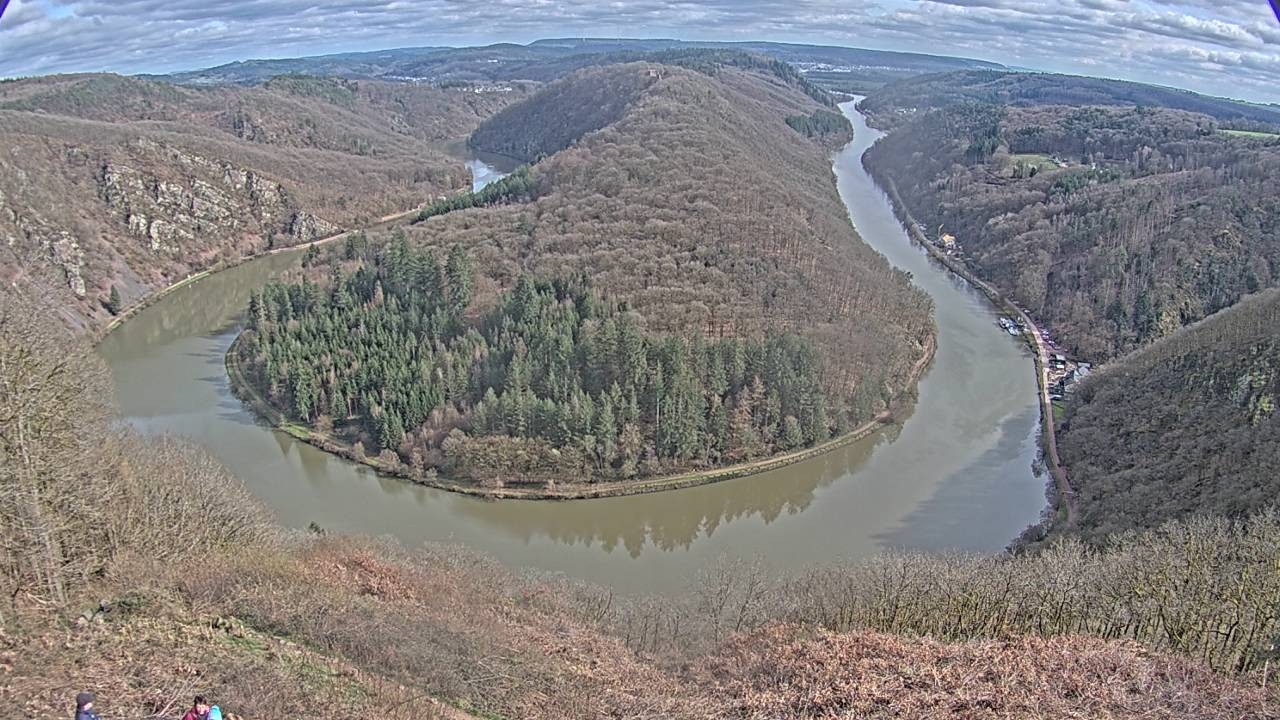 Archiv Foto Webcam Saarschleife