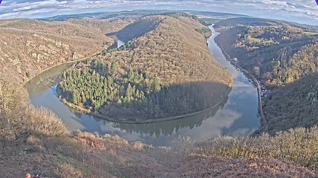 Archiv Foto Webcam Saarschleife