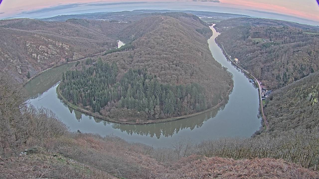 Archiv Foto Webcam Saarschleife