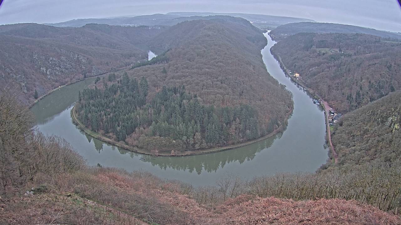 Archiv Foto Webcam Saarschleife