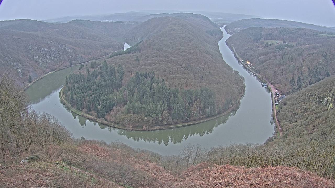 Archiv Foto Webcam Saarschleife