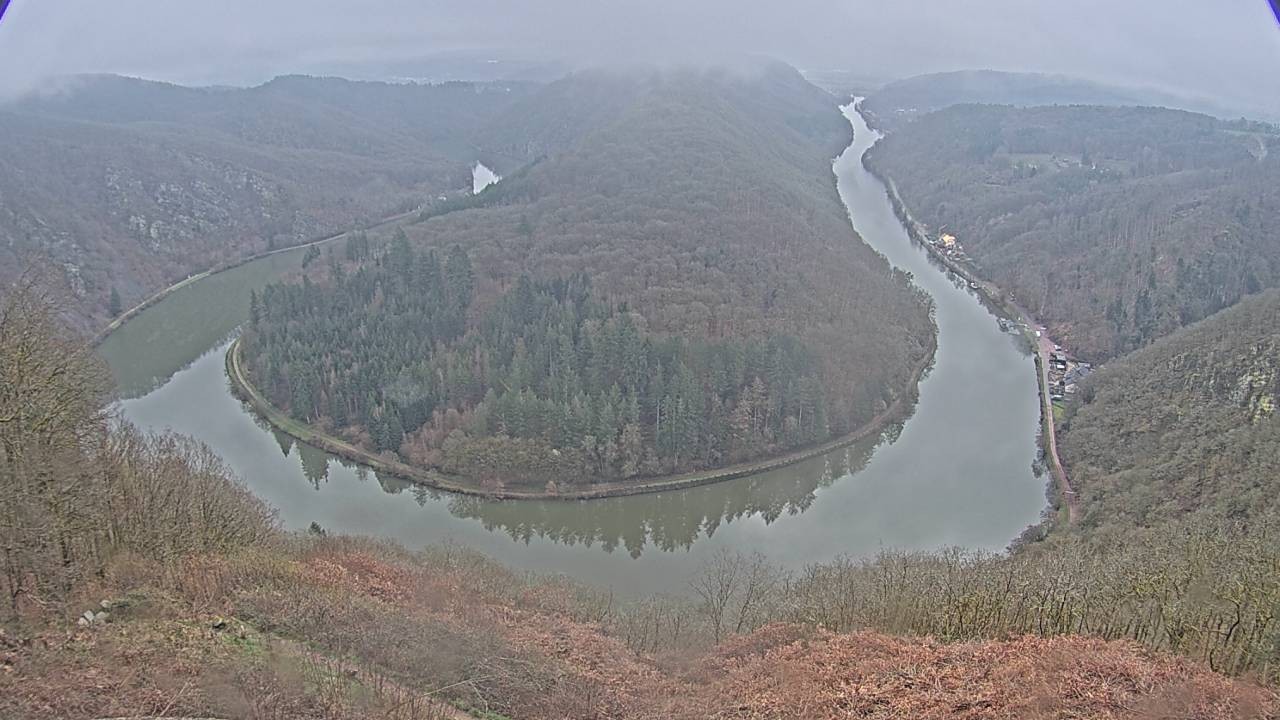 Archiv Foto Webcam Saarschleife