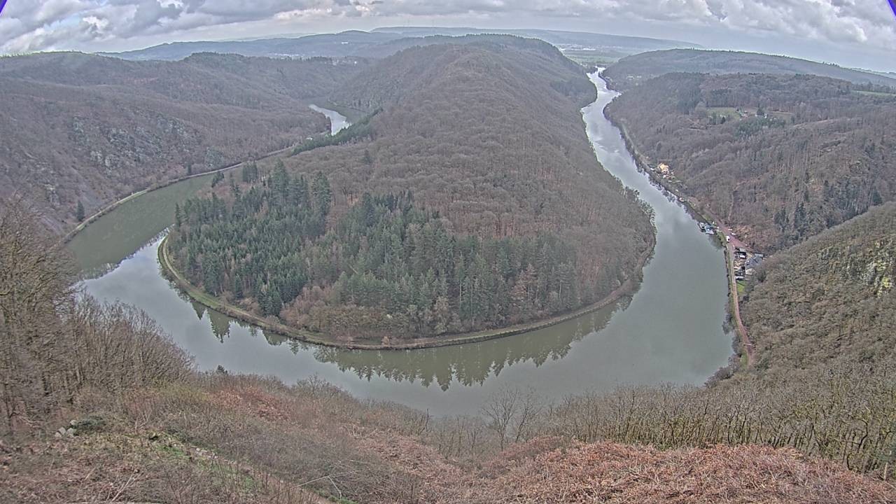 Archiv Foto Webcam Saarschleife