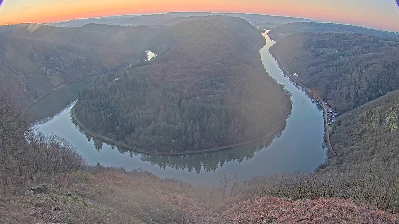 Archiv Foto Webcam Saarschleife