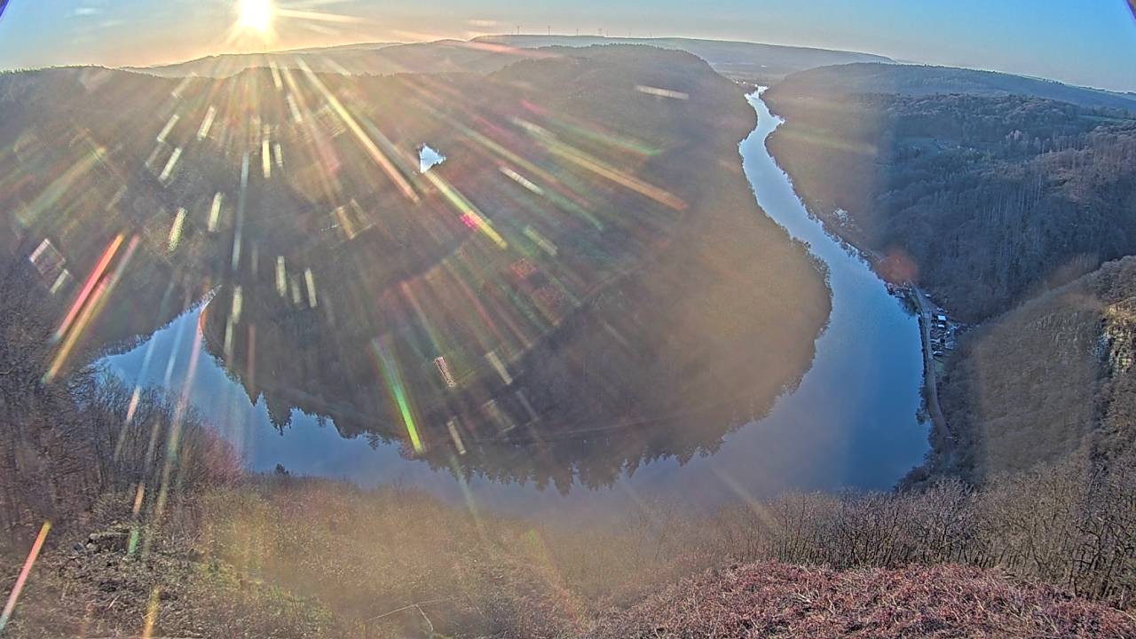 Archiv Foto Webcam Saarschleife