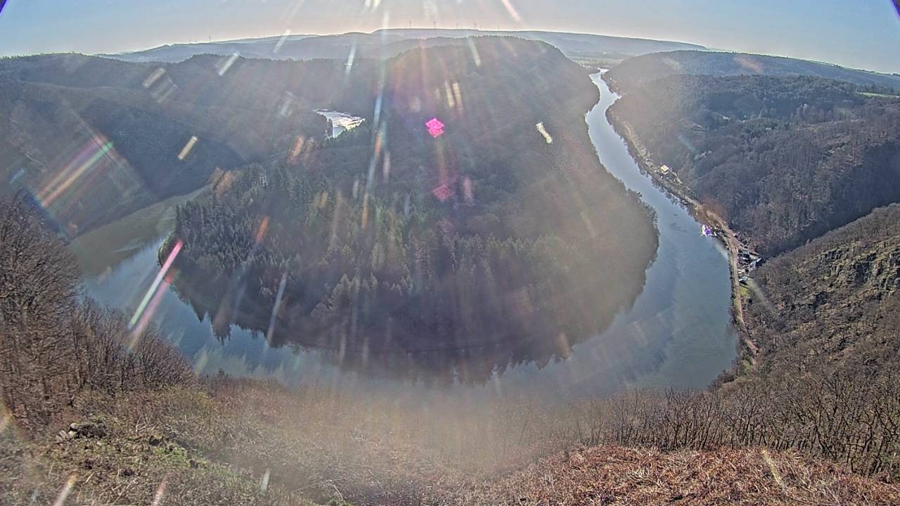 Archiv Foto Webcam Saarschleife