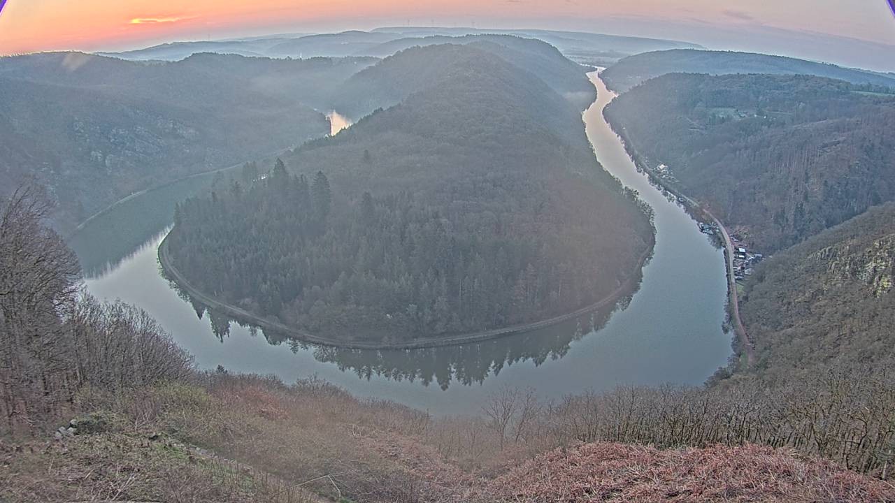 Archiv Foto Webcam Saarschleife