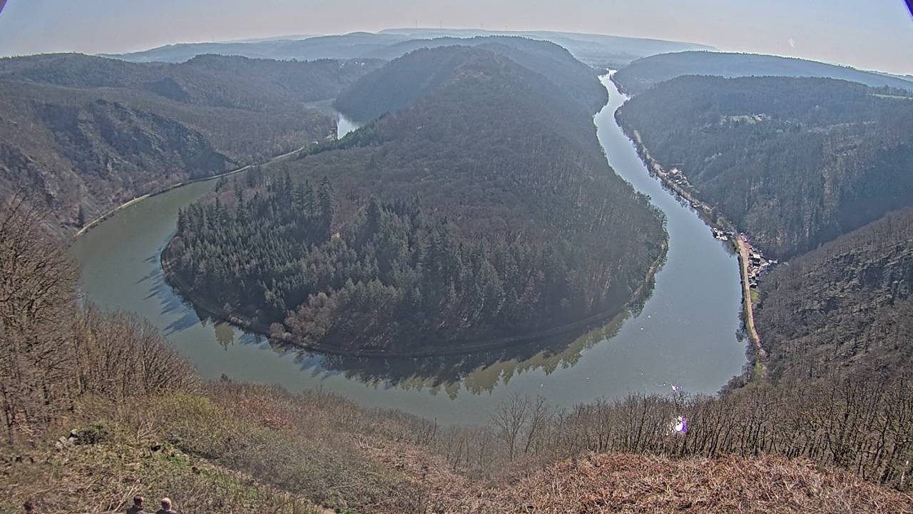 Archiv Foto Webcam Saarschleife