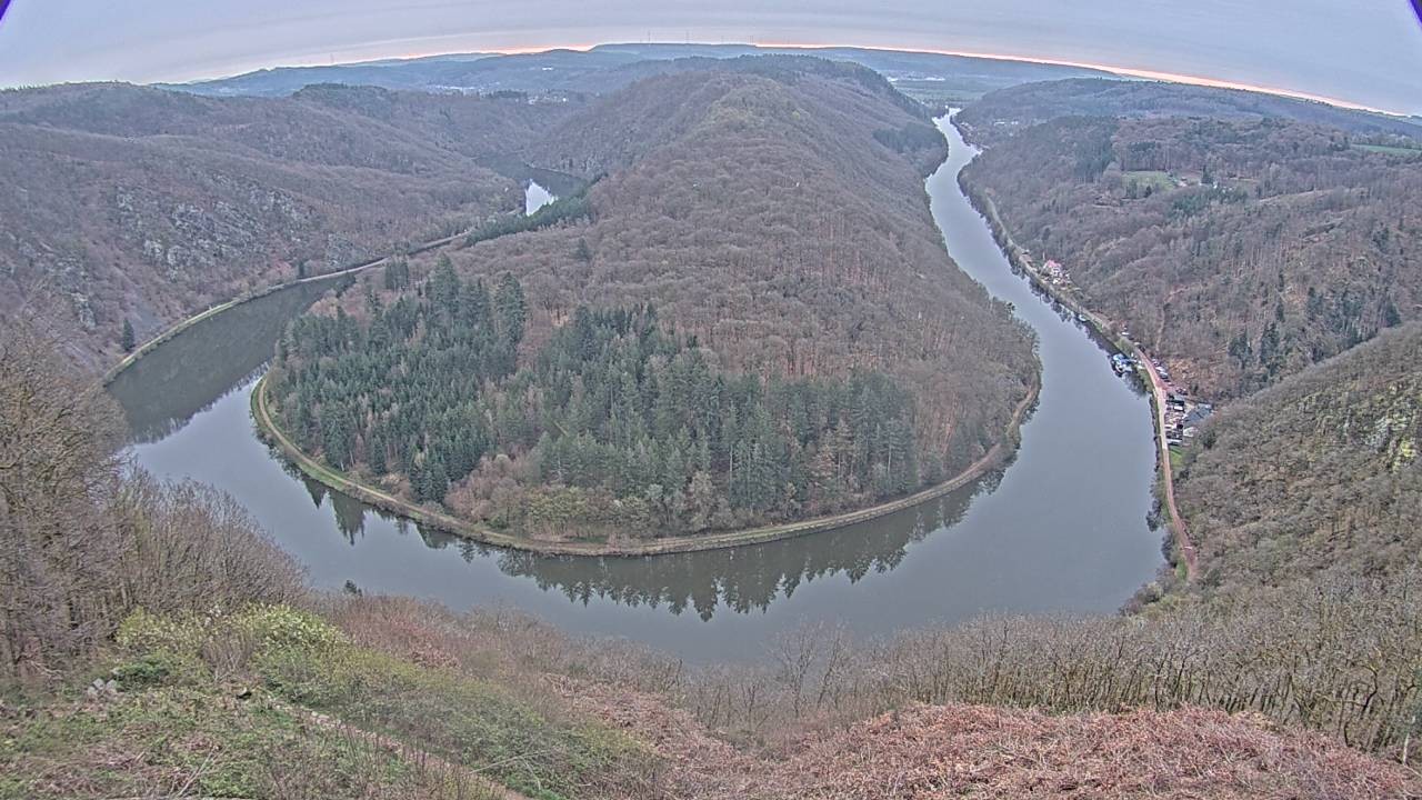 Archiv Foto Webcam Saarschleife