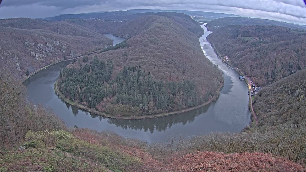 Archiv Foto Webcam Saarschleife