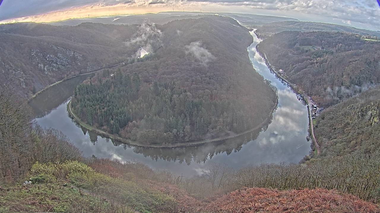 Archiv Foto Webcam Saarschleife