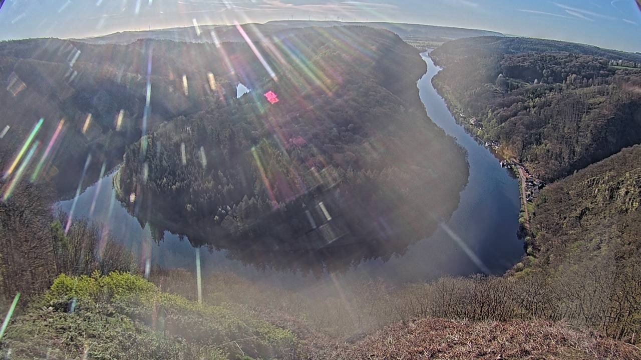 Archiv Foto Webcam Saarschleife