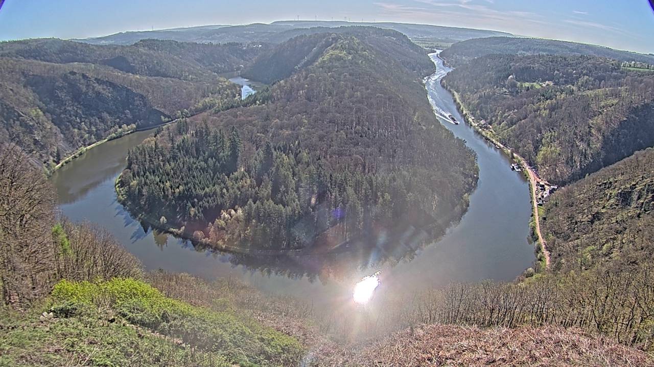 Archiv Foto Webcam Saarschleife