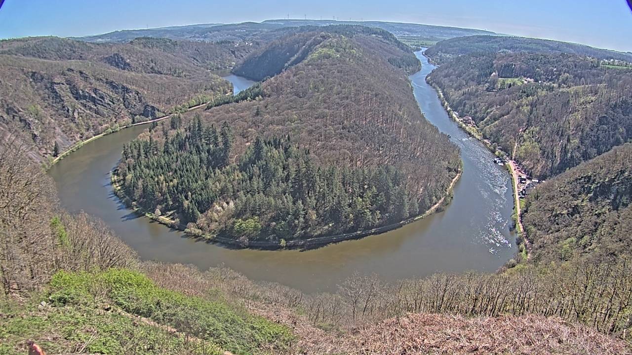 Archiv Foto Webcam Saarschleife