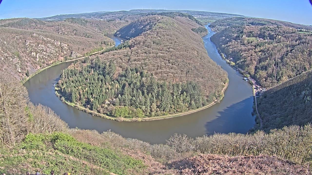 Archiv Foto Webcam Saarschleife