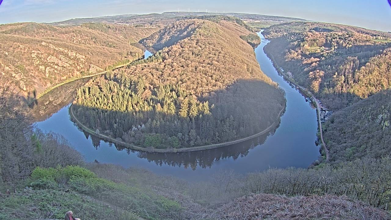 Archiv Foto Webcam Saarschleife