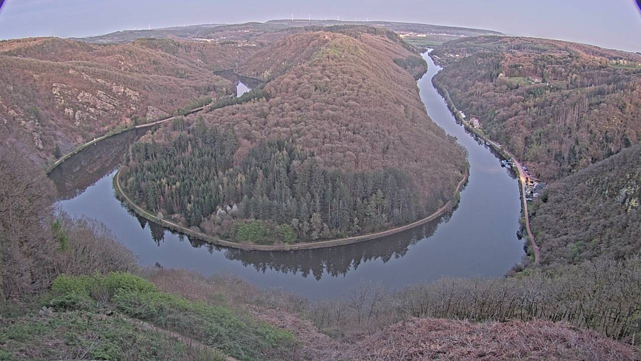 Archiv Foto Webcam Saarschleife