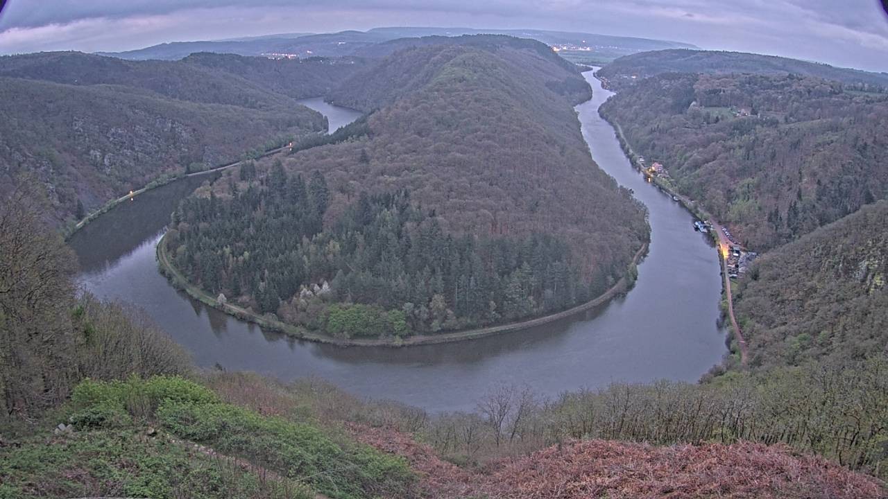 Archiv Foto Webcam Saarschleife