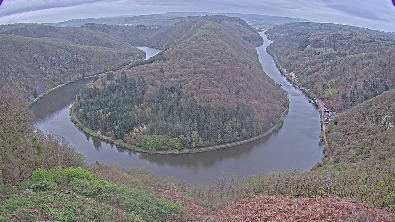 Archiv Foto Webcam Saarschleife